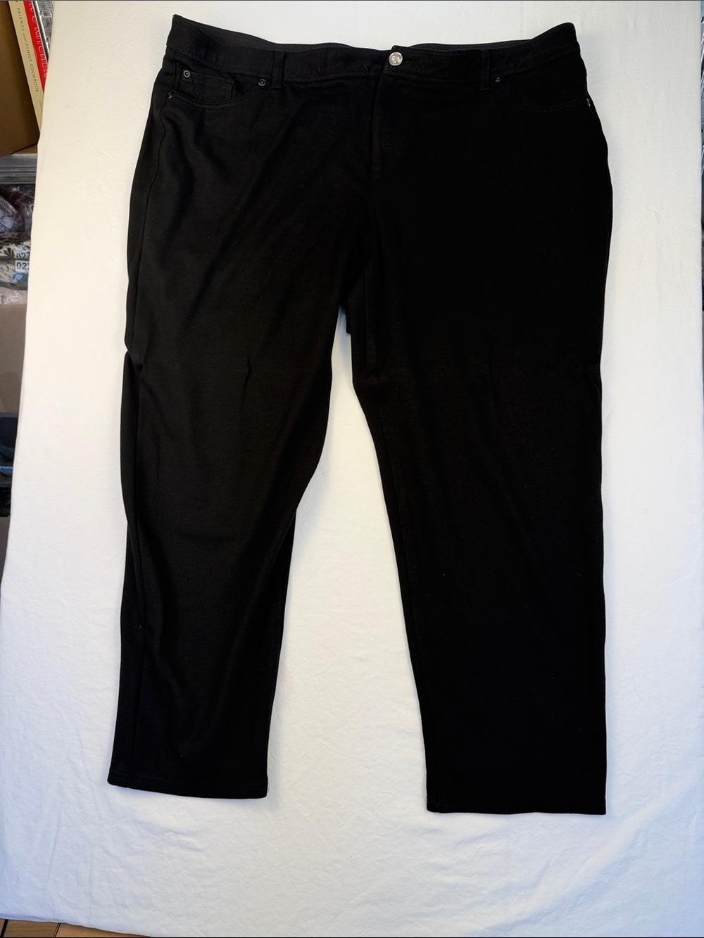 Chico's Black Straight Leg Pants